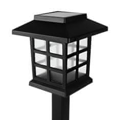 MG Garden Lamp V2 sončna svetilka 6ks, črna