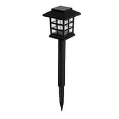 MG Garden Lamp V2 sončna svetilka 6ks, črna