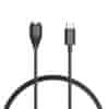 MC04 USB-C polnilni kabel na Garmin hodinky 1m, črna
