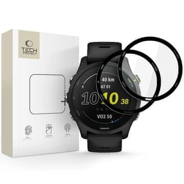 Tech-protect Glass Flex 2x zaščitno steklo za Garmin Forerunner 255 / 255 Music, črna