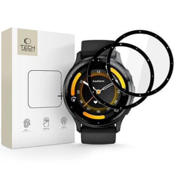 Tech-protect Glass Flex 2x zaščitno steklo za Garmin Venu 3, črna