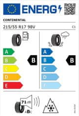 Continental Zimska pnevmatika 215/55R17 98V XL TS870P WinterContact DOTXX24 03556590000