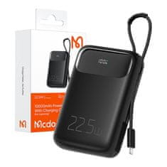 Mcdodo Power Bank Mcdodo MC-3253 10000mAh, 22,5W, za Light (črn)