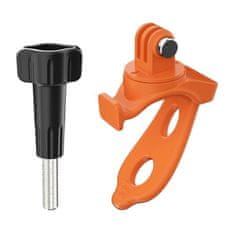 Sunnylife Elastična silikonska traka Sunnylife BD892 za športno kamero (oranžna)