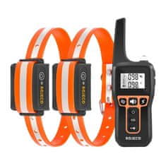 Rojeco Rojeco PD529 1000m ovratnica proti lajanju z daljinskim upravljalnikom (oranžna)