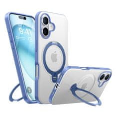 Torras Torras Ostand Spin etui za iPhone 16 (modra)
