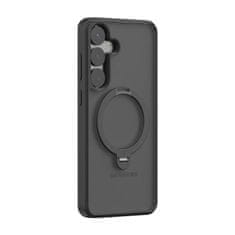 Torras Torras Ostand Spin Series etui za telefon Samsung S25+ (črn)