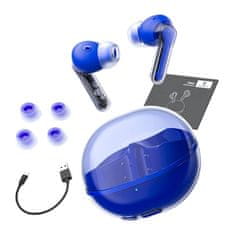 SoundPeats Slušalke TWS Soundpeats Clear (modre)