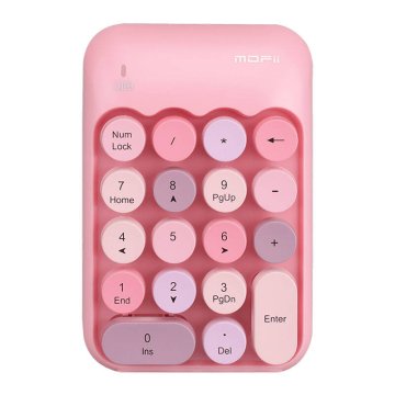 MOFII Brezžična številčna tipkovnica MOFII X910 (roza)