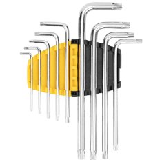 Deli Tools Komplet imbus ključev Torx Deli Tools EDL3091, T10-T50 (srebrni)