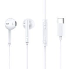 Mcdodo Žične slušalke Mcdodo HP-7500, USB-C (bele)