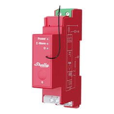 Shelly 1-kanalni rele za DIN-profil z merjenjem energije Shelly Qubino Pro 1PM Z-Wave