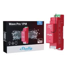 Shelly 1-kanalni rele za DIN-profil z merjenjem energije Shelly Qubino Pro 1PM Z-Wave