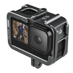 TELESIN Aluminijasta zaščitna ohišje Telesin za GoPro Hero 12 / 11 / 10 / 9