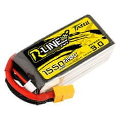 Tattu Akumulator Tattu R-Line različica 3.0 1550 mAh 14,8 V 120 C 4S1P XT60