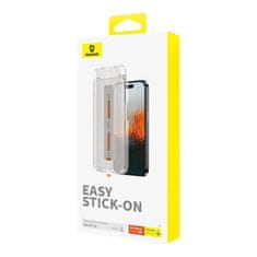 BASEUS Baseus Sapphire iPhone 15 zasebno kaljeno steklo