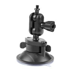 Puluz Pritrditev s priseskom 1/4 palca PULUZ za športne kamere (DJI Action, GoPro, Insta360) (črna) (PU544B)