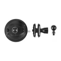 Puluz Pritrditev s priseskom 1/4 palca PULUZ za športne kamere (DJI Action, GoPro, Insta360) (črna) (PU544B)