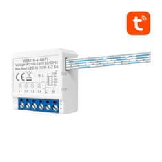 Avatto 4-kanalni stikalo AVATTO WSM16-W4 Wi-Fi za vgradnjo