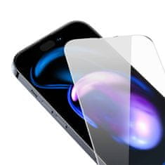 BASEUS Temperirano steklo 0,3 mm Baseus Crystal za iPhone 14 Pro Max (2 kos)