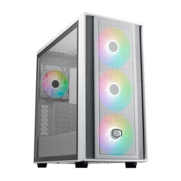 Cooler Master Ohišje za računalnik Cooler Master MasterBox 600 (belo)