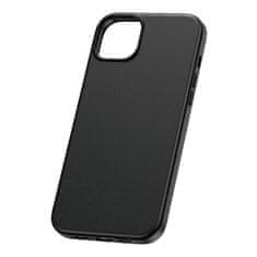 BASEUS Etui za telefon iPhone15 Plus Baseus Fauxther Series (črn)