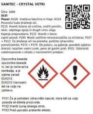 Sanitec Čistilo za steklo Crystal Vetri / 750ml
