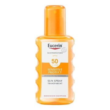 Eucerin Transparentni sprej za sončenje SPF 50 (Sun Clear Spray) 200 ml