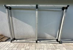 M.A.T Group Stojalo za drva 340x150mm ČERNO (1 kos)