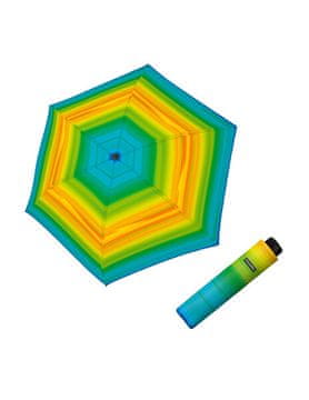 Doppler Zložljivi dežnik Fiber Havanna Happy Green 7223165HA01