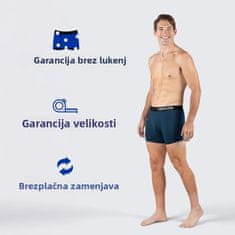 VIVVA® Moške boksarice | MENCODE 3-paket Zelena XXL
