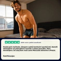VIVVA® Moške boksarice | MENCODE 3-paket Zelena XXL