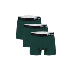VIVVA® Moške boksarice | MENCODE 3-paket Zelena XXL