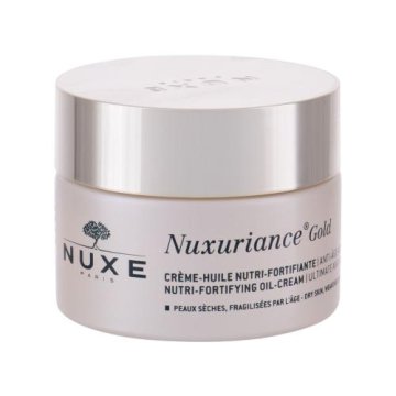 Nuxe Nuxuriance Gold Nutri-Fortifying Oil-Cream regeneracijska krema proti staranju za suho kožo za ženske