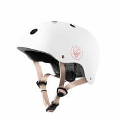 Čelada za freestyle Movino belo-rožnata,, M (54-58cm), P-108-M