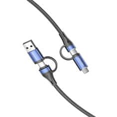 Vention Kabel 4v1 USB 2.0 Vention CTLLH 1 m (črn)