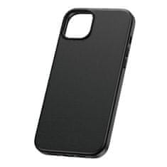 BASEUS Etui za telefon iPhone15 Pro Baseus Fauxther Series (črn)