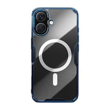 Nillkin Ohišje NILLKIN Nature TPU Pro Magnetic za iPhone 16 Plus (modro)