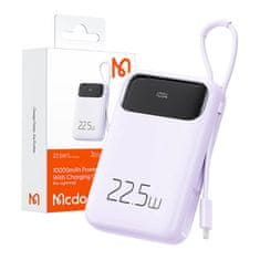Mcdodo Power Bank Mcdodo MC-3255 10000mAh, 22,5W, za Light (vijolična)