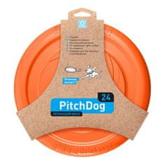 WAUDOG Frisbee/disk za metanje za pse Waudog 24 cm, oranžna