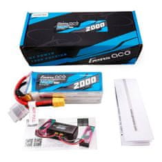 Gens Ace Akumulator Gens ace 2000mAh 22,8V 60C 6S1P visokonapetostni Lipo z XT60 priključkom