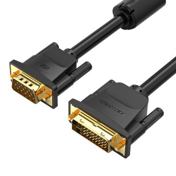 Vention DVI kabel (24+5) za VGA Vention EACBI 3 m, 1080P 60 Hz (črn)