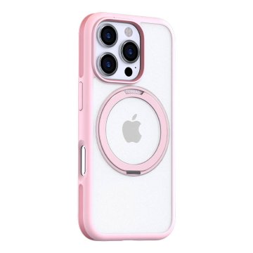 Torras Torras Ostand R Fusion etui za iPhone 16 ProMax (roza)