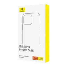 BASEUS Baseus SkyRing Magnetic etui s stojalom za iP 15 Pro + kaljeno steklo in komplet za čiščenje (črn)