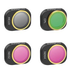 Sunnylife Komplet filtrov MCUV, CP, ND32/64 Sunnylife za DJI Mini 4 Pro