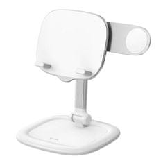 BASEUS Stojalo za tablico/telefon Baseus Seashell (belo)