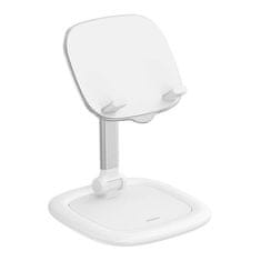 BASEUS Stojalo za tablico/telefon Baseus Seashell (belo)