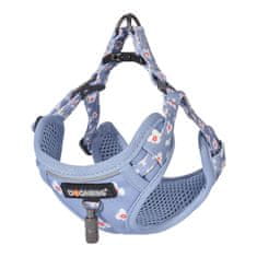 Dogness Dogness sprehajalna garnitura 1,5 m + pas za psa (svetlo modra)