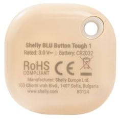 Shelly Gumb za aktiviranje akcij in scen Shelly BLU Button Tough 1 Bluetooth (moka)