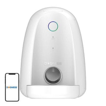 Dogness Inteligentni dozator hrane s plastično skodelico WIFI mini Dogness (bela)